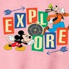 Boys' - Disney - Explore Graphic Long Sleeve Fleece Sweatshirt - 2 of 4