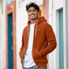Dalix Lightning Bolt Glow in the Dark Embroidered Zip Hoodie Fleece Long Sleeve Pocket Warm Soft Mens - 4 of 4