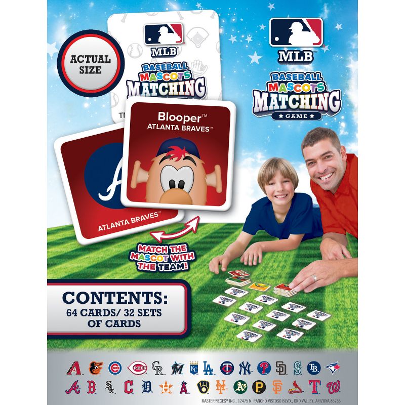 MasterPieces Officially Licensed MLB Matching Game for Kids and Families, 4 of 7