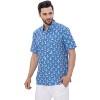 HAPPY BAY Men's Hawaiian Shirts Short Sleeve Button Down Shirt Mens Hawaii Shirts Boho Holiday Casual Summer Beach Shirts for Men - 4 of 4