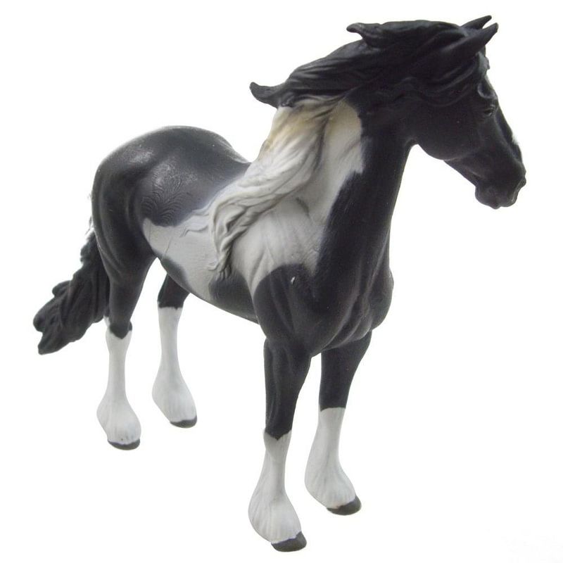 Breyer Animal Creations Breyer 1:18 CollectA Barock Pinto Stallion Model Horse, 2 of 3
