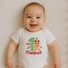Everyday Kids Christmas Collection My First Christmas Gingerbread Girl Baby Onesie – Graphic Bodysuit. - 3 of 4
