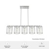 Hunter 39" Astwood Ceiling Light Brushed Nickel Modern Chandelier with 5 Bulbs for Indoor Use - 4 of 4