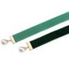 INSPIRE CHIC Women's Ribbon Velvet Long Double Layer Hand Tied Bow Tie with Beads - 3 of 4