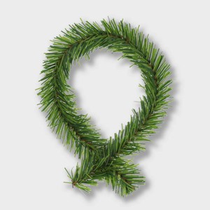 18"/20pk Noble Pine Wreath Holder - GarlandTies: Haute Decor, Indoor Weather-Resistant Accessory - 1 of 3
