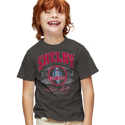 Boys' Short Sleeve Carroll Shelby Hotrod Arched Unisex Youth T-Shirt