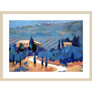 Amanti Art Tuscany 2 by Metcalfe Clive Wood Framed Wall Art Print - 1 of 4