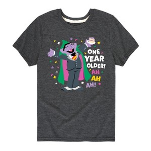 Boys' - Sesame Street - The Count One Year Older Short Sleeve Graphic T-Shirt - 1 of 4