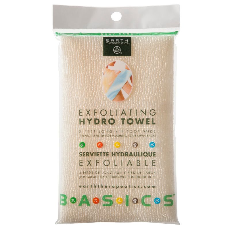 Earth Therapeutics Natural Exfoliating Hydro Towel, 1 of 5