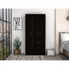 NicBex Armoire Wardrobe Closet Storage Cabinet with Double Doors & Shelves & Drawer for Bedroom - 2 of 4