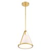Crystorama Lighting Fulton 1 - Light Pendant in  Antique Gold - 3 of 4