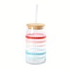 Manna 15oz Starry Stripe Glass Tumbler - 2 of 4