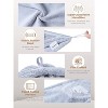 3 Packs Microfiber Hair Towel Wrap, Hair Turbans for Wet Hair, Drying Hair Wrap Towels for Curly Hair Women Anti Frizz - 3 of 4