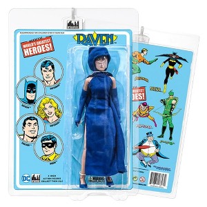 DC Comics 8 Inch Action Figures With Retro Cards: Raven - 1 of 2