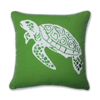 Thomas Turtle Throw Pillow Green - Pillow Perfect