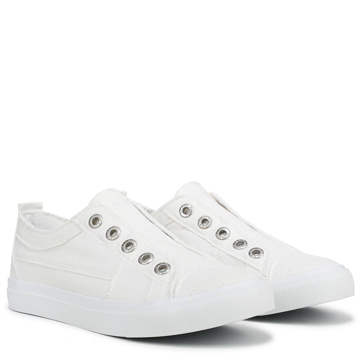 Женские кроссовки Blowfish Malibu Play Sneaker White Canvas 8.5, цвет: Белый — фото 2