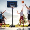 SKONYON 44" Portable Basketball Hoop System 7.5 - 10ft Height Adjustable - 2 of 4