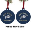US Naval Academy Midshipmen Aluminum Holiday Christmas Tree Ornament - 2 of 4