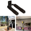 Coucheta 4-Paddle Rack Storage Rack, Garage Metal Oars Holder with Non-Scratch Grip, Hanging Hooks Wall-Mount Paddle - 4 of 4