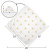 Sweet Jojo Designs Baby Boy, Girl, Unisex/Gender Neutral Hooded Baby Towels Boho Sun Yellow and White - 2 of 2