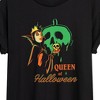 Women's - Disney Villains - Queen of Halloween Oversized Graphic T-Shirt - 2 of 4