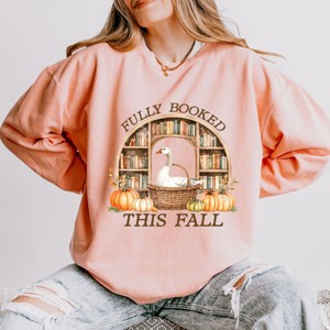 Simply Sage Market Fully Booked This Fall Lightweight Garment Dyed Sweatshirt - 1 of 4