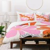 Deny Designs Bloom Peach Matisse Duvet Cover Bedding Set Pink - 3 of 4