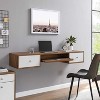 Modway Transmit 60Inch Wall Mount Wood Office Desk - 3 of 3