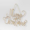 'Merry Christmas' Metal Wire Wall Décor - Wondershop™ - 3 of 4