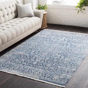Hauteloom Rectangle Area Rug   Blue - 1 of 4