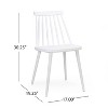 NicBex  Set of 2 Farmhouse Dining Chairs with Spindle Backrest,Dinner Chairs for Kitchen,Living Room - 3 of 4
