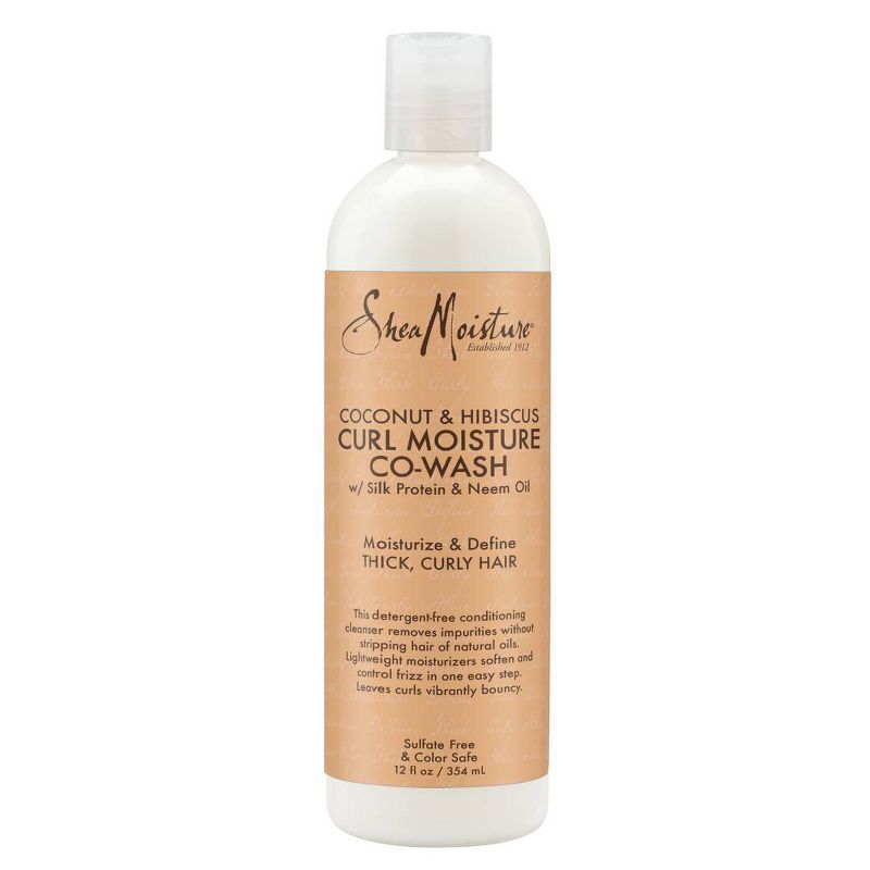 SheaMoisture Coconut &#38; Hibiscus Co-Wash Conditioning Cleanser - 12 fl oz, 3 of 8