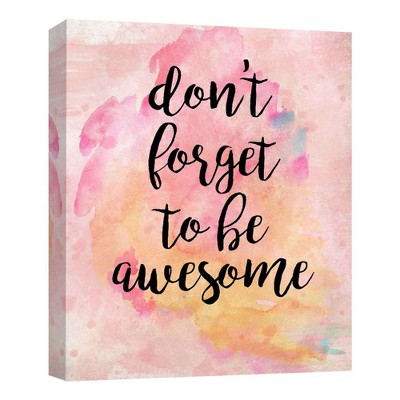 11" x 14" Don't Forget Decorative Wall Art - PTM Images