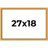 PosterPalooza | 27x18 Wood Antique Frame with UV Acrylic, 4 Finishes: Bronze, Gold, Silver, and Black - 2 of 4