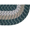 Country Stripe Collection 100% Polypropylene Reversible Indoor Area Utility Rug - Better Trends - 2 of 4