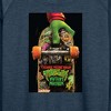 Women's - Teenage Mutant Ninja Turtles - Mutant Mayhem Lightweight French Terry Wide Neck Long Sleeve Graphic Shirt - 2 of 4