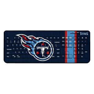 NFL AFC Teams Stripe Wireless USB Keyboard - 1 of 4