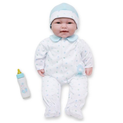 JC Toys La Baby 20" Baby Doll - Blue Outfit with Pacifier