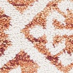 orange/ivory