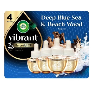 Air Wick Vibrant Scented Oil Refill Deep Blue Sea & Beach Wood - 1 of 1