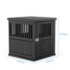 MooxvMoo Dog Crate Furniture,Furniture-Style Nightstand & Side Table,Lockable Latch,Escape-Proof and Chew-Proof,Durable and Sturdy - 3 of 4