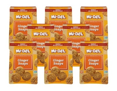 MI-DEL Swedish Style Ginger Snaps - Case of 8/10 oz