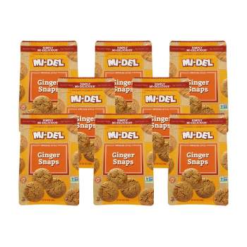MI-DEL Swedish Style Ginger Snaps - Case of 8/10 oz