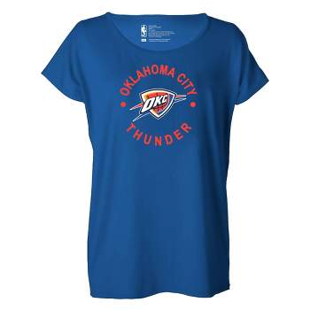 NBA Oklahoma City Thunder Women's Dolman Short Sleeve T-Shirt