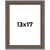 PosterPalooza | Ornate Black Picture Frame - UV Acrylic, Foam Board Backing, Hanging Hardware - 2 of 4
