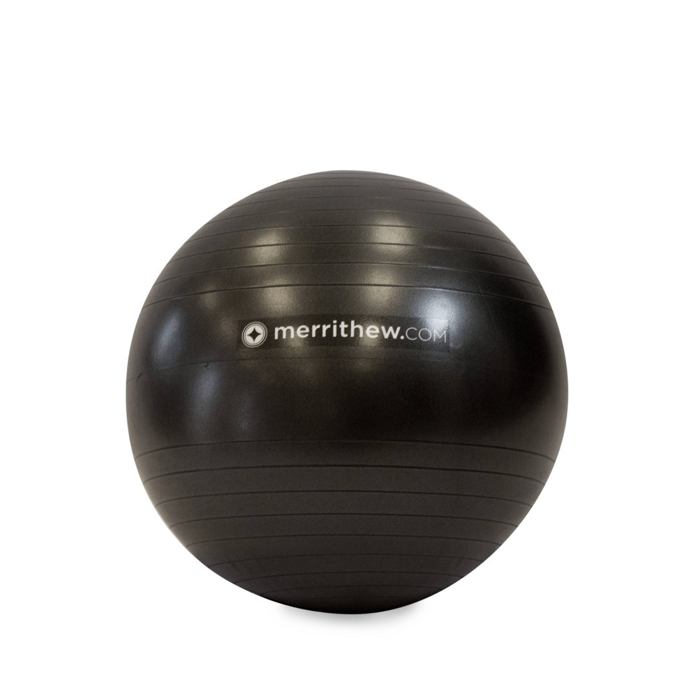 Photos - Exercise Ball / Medicine Ball Stott Pilates Stability Ball Plus with Pump - Black (55cm)