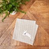 C&F Home White Bunny Hop Stripe Napkin Set of 6 - 4 of 4