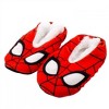 Kids Spider-Man Mask Fuzzy Babba Slippers - 2 of 3