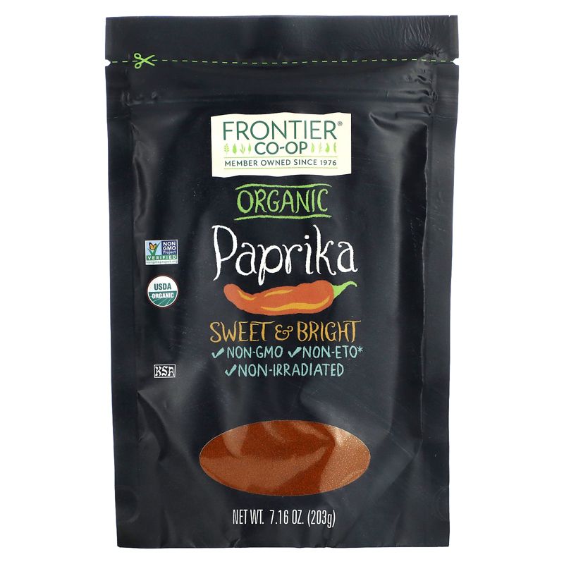 Frontier Co-op Organic Paprika, 7.16 oz (203 g), 1 of 3