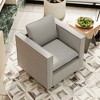 LIVAREEmlen Decorative Chair,Comfortable Gray Single Sofa Chair,Modern Comfortable Sofa Chair In Bedroom/Corner/Reading Room - 2 of 4